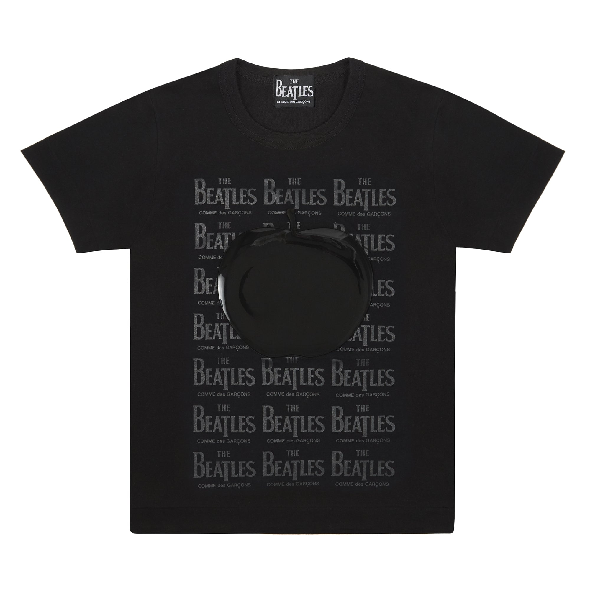 The Beatles CDG - Rubber Printed T-Shirt Black - (VT-T003-051 ...