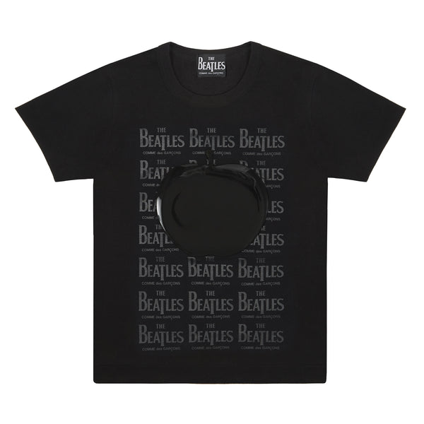 The Beatles CDG - Rubber Printed T-Shirt Black - (VT-T003-051)