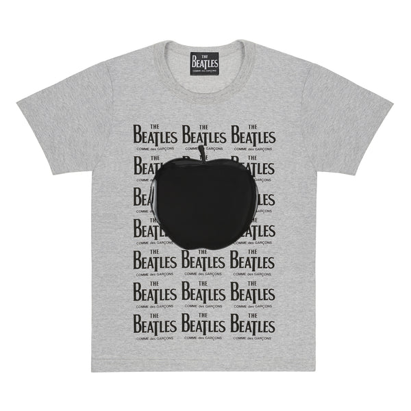 The Beatles CDG - Rubber Printed T-Shirt Grey - (VT-T003-051)