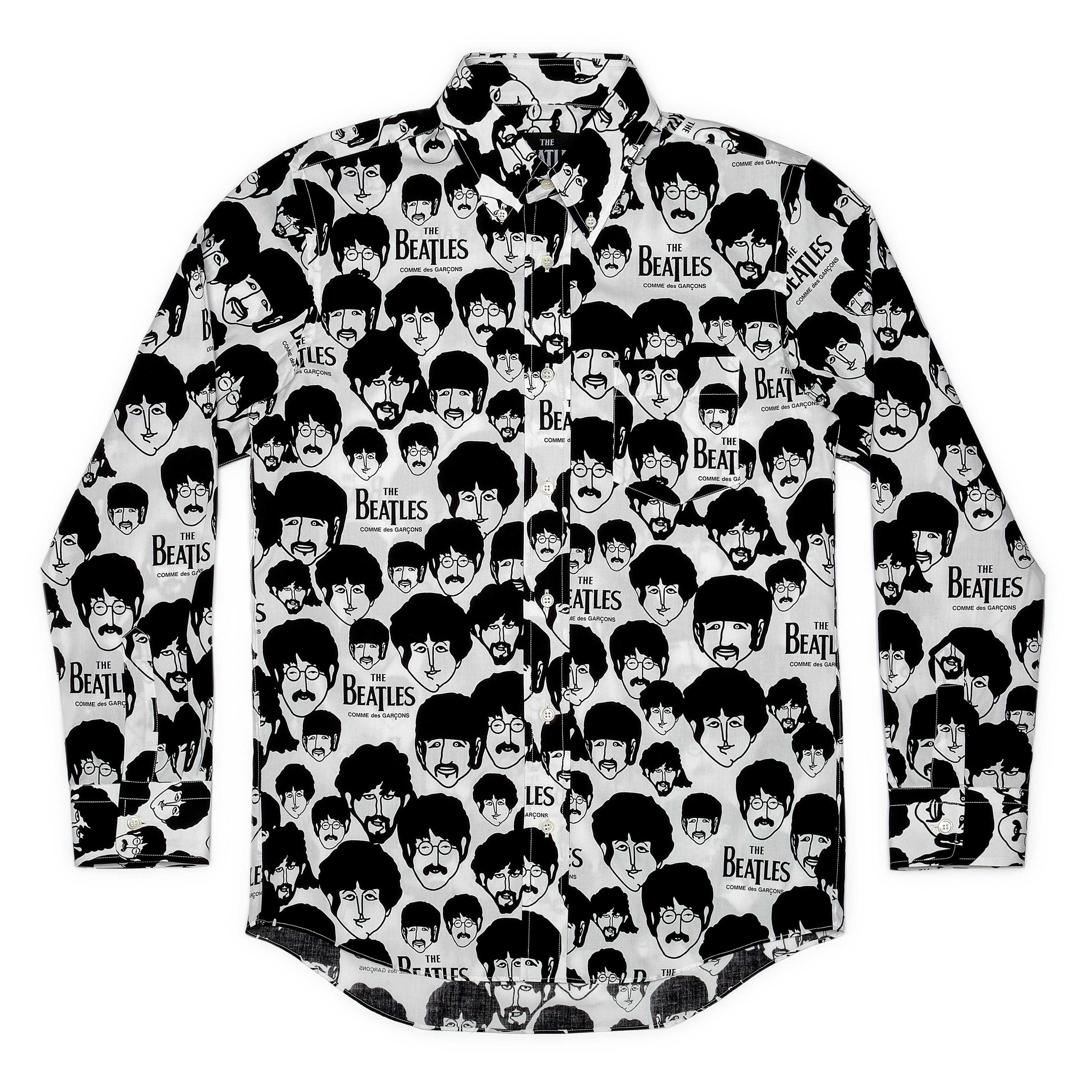 The Beatles CDG - Printed Shirt White - (VB-B001-051) – DSMG E-SHOP