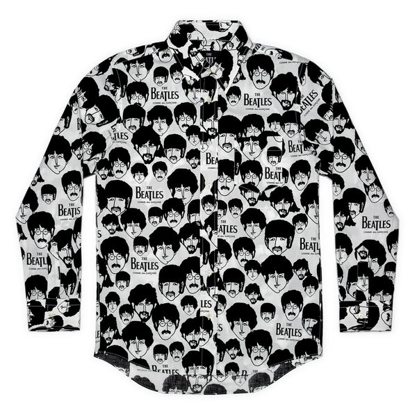 The Beatles CDG - Printed Shirt White - (VB-B001-051)