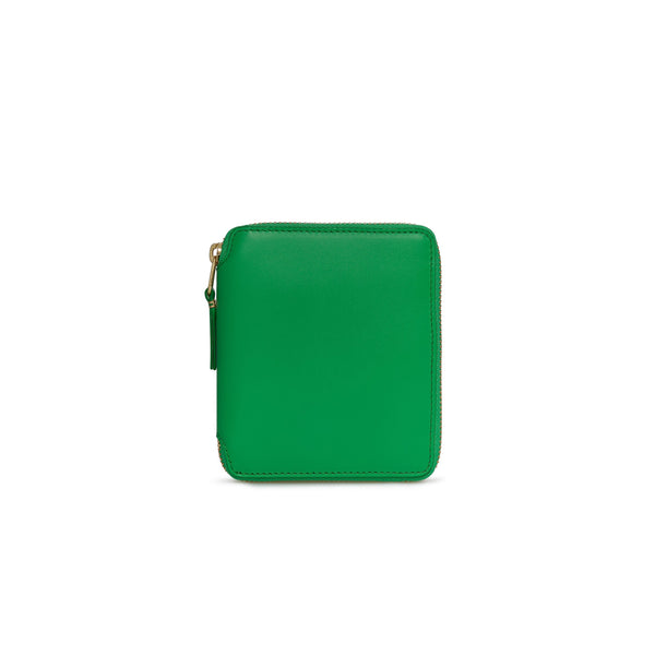 CDG WALLET - Colored Leather - (SA2100 Green)