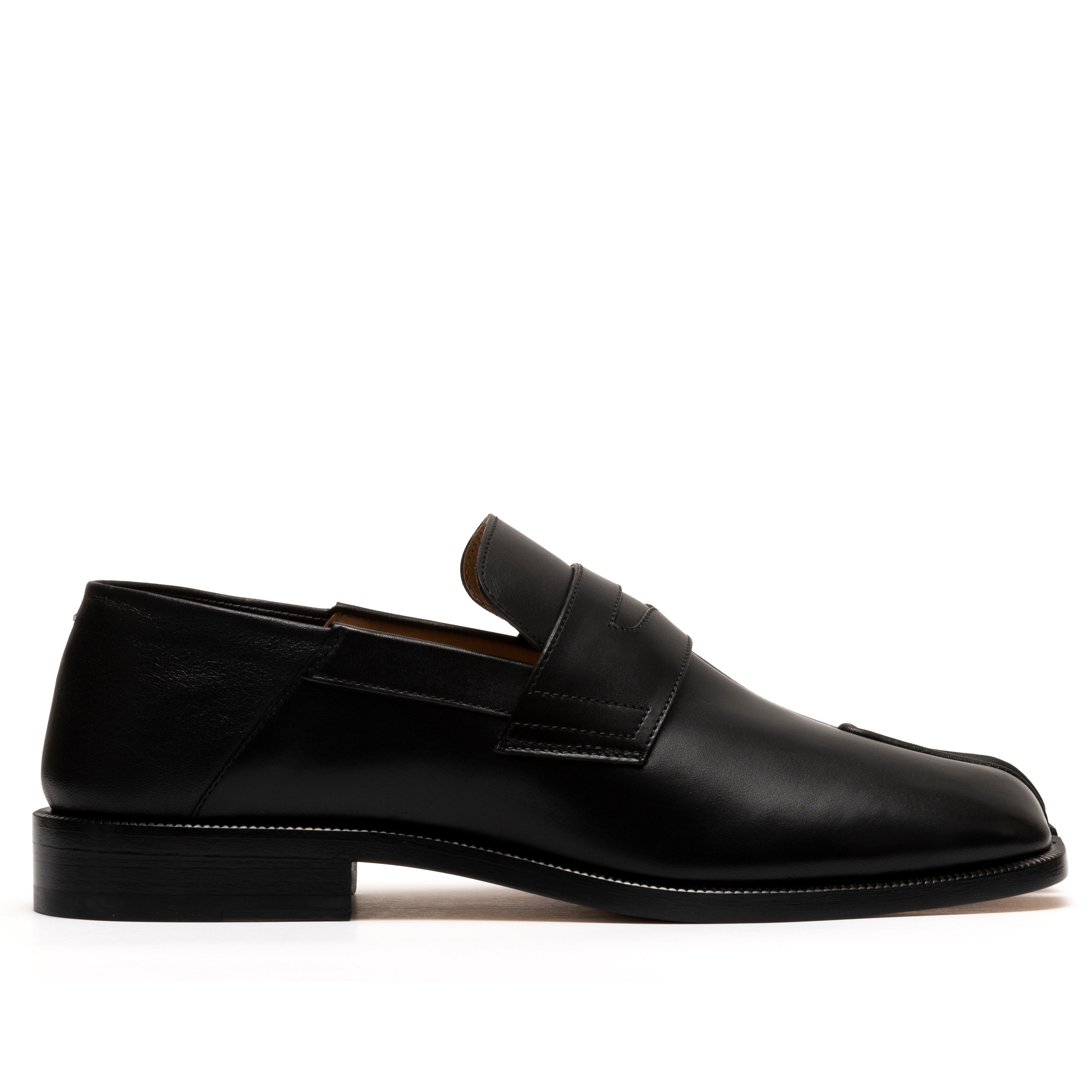 MAISON MARGIELA: MALE SHOES AVP MOCASSIN (BLACK) | DSMG E-SHOP