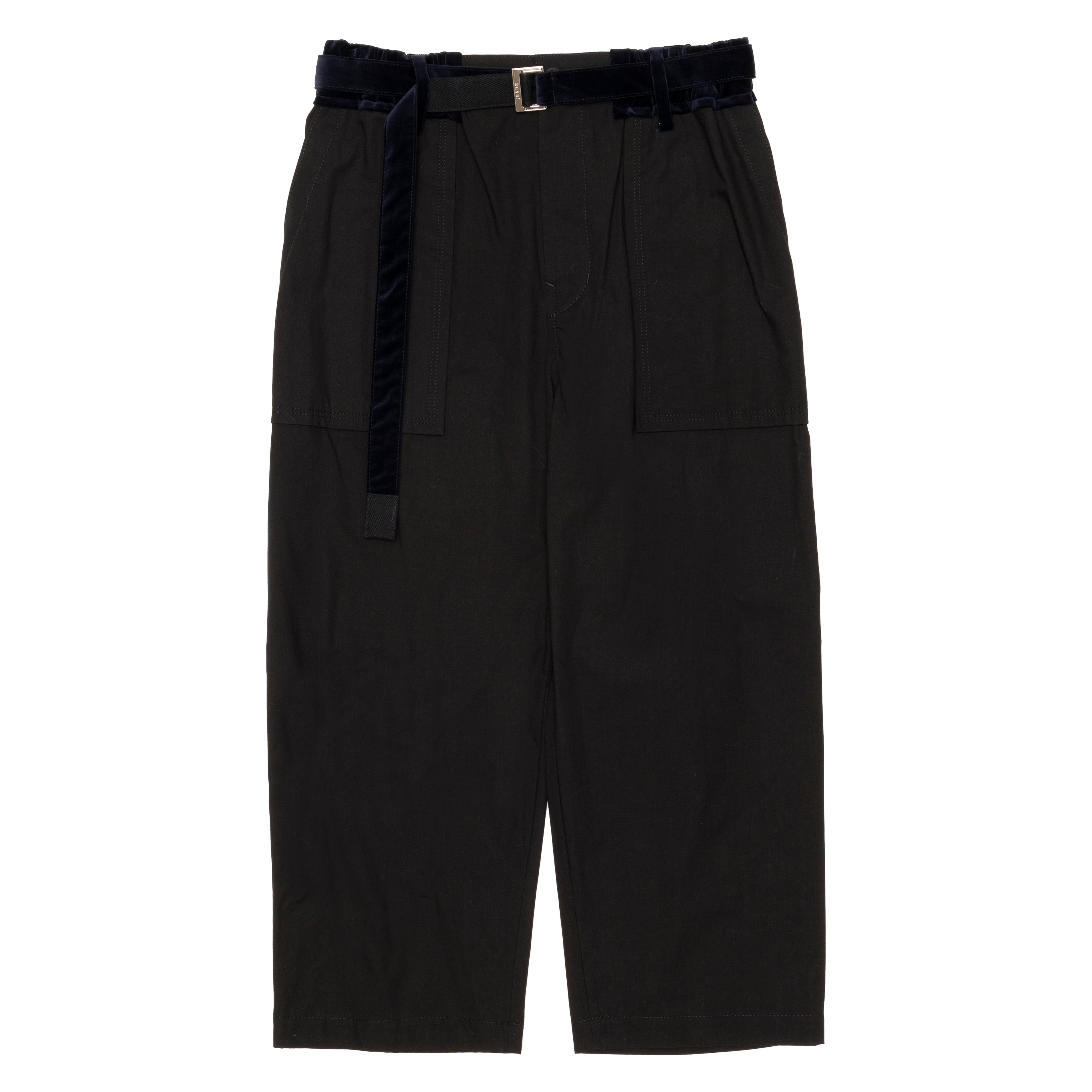SACAI - Pre Cotton Oxford Pants - (Black)
