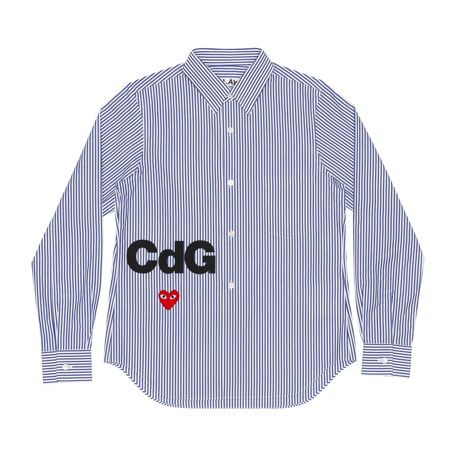 CDG PLAY - Cdg X Play Blouse - (Stripe) – DSMG E-SHOP