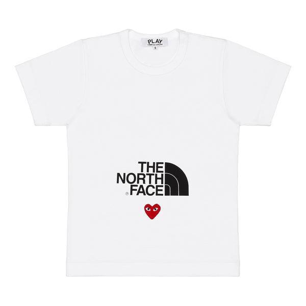 CDG PLAY - The North Face X Play T-Shirt - (White)