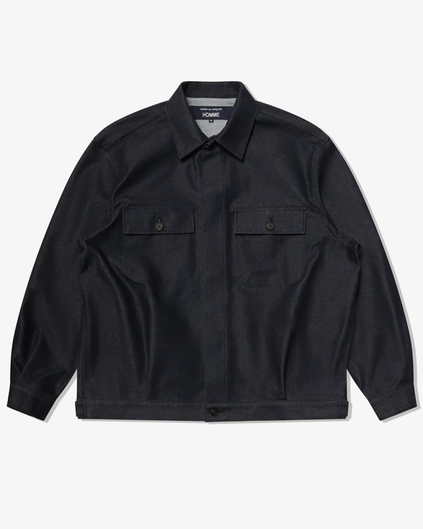 COMME des GARCONS HOMME - Cotton Denim - (Navy White)