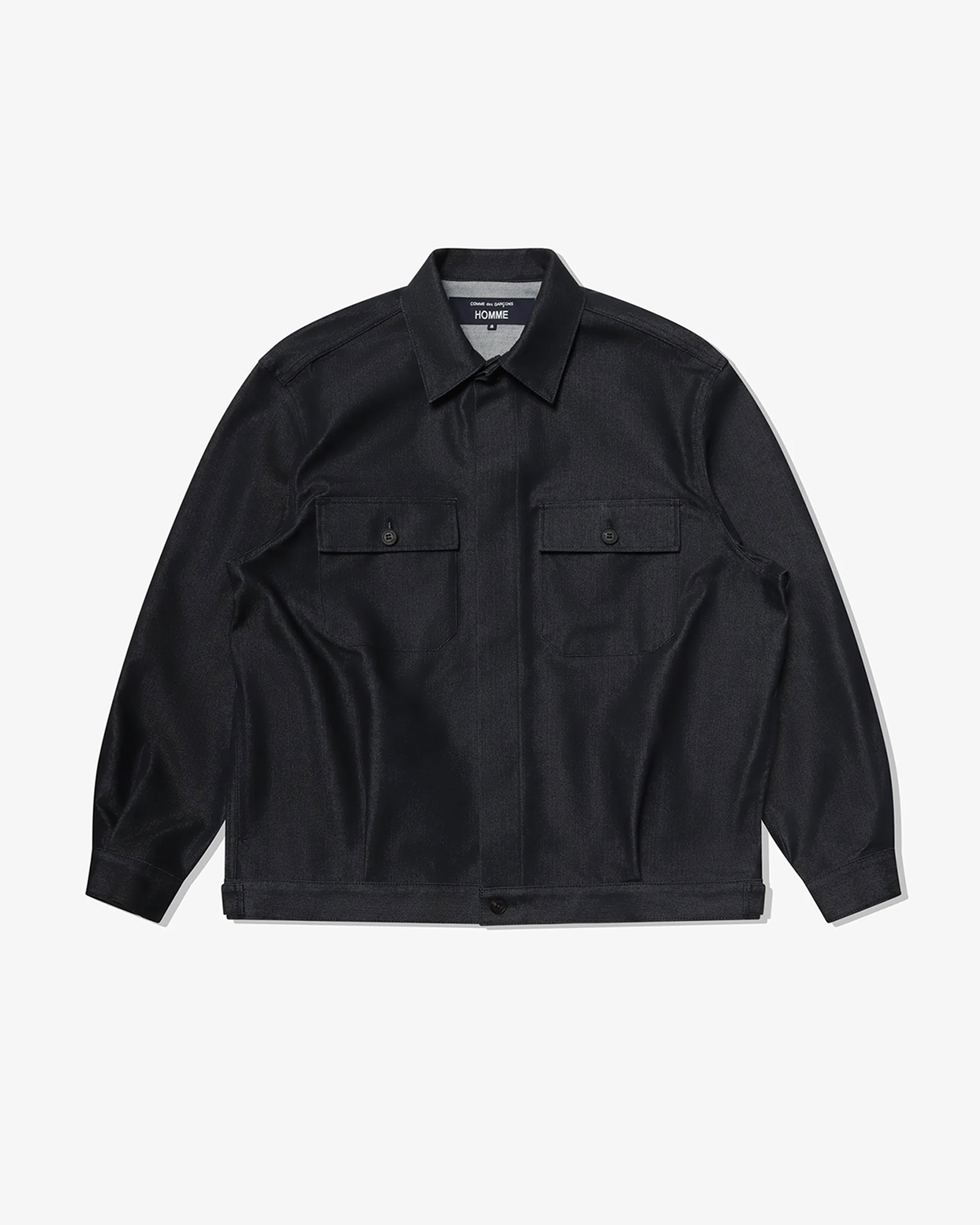 COMME des GARCONS HOMME: Cotton Denim (Navy White) | DSMG E-SHOP