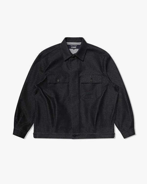COMME des GARCONS HOMME - Cotton Denim - (Navy White)