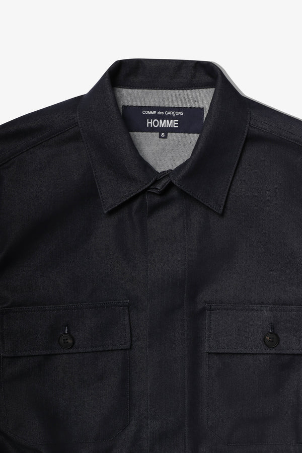 COMME des GARCONS HOMME - Cotton Denim - (Navy White)