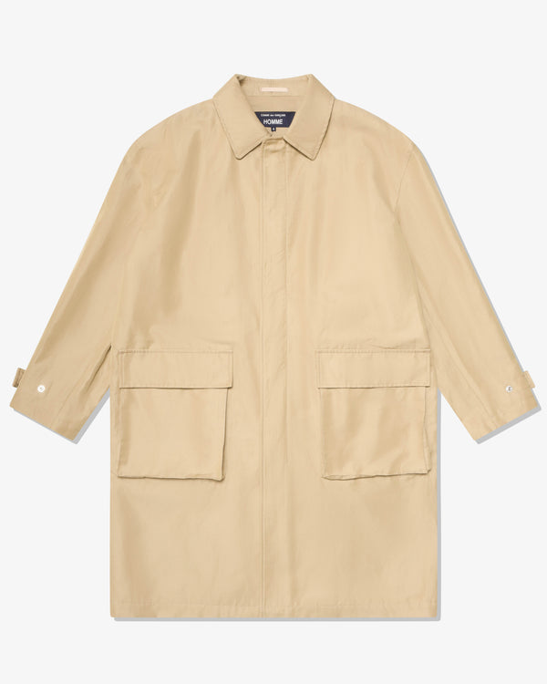 COMME des GARCONS HOMME - Cotton Linen Hard-Twisted Serge - (Beige)