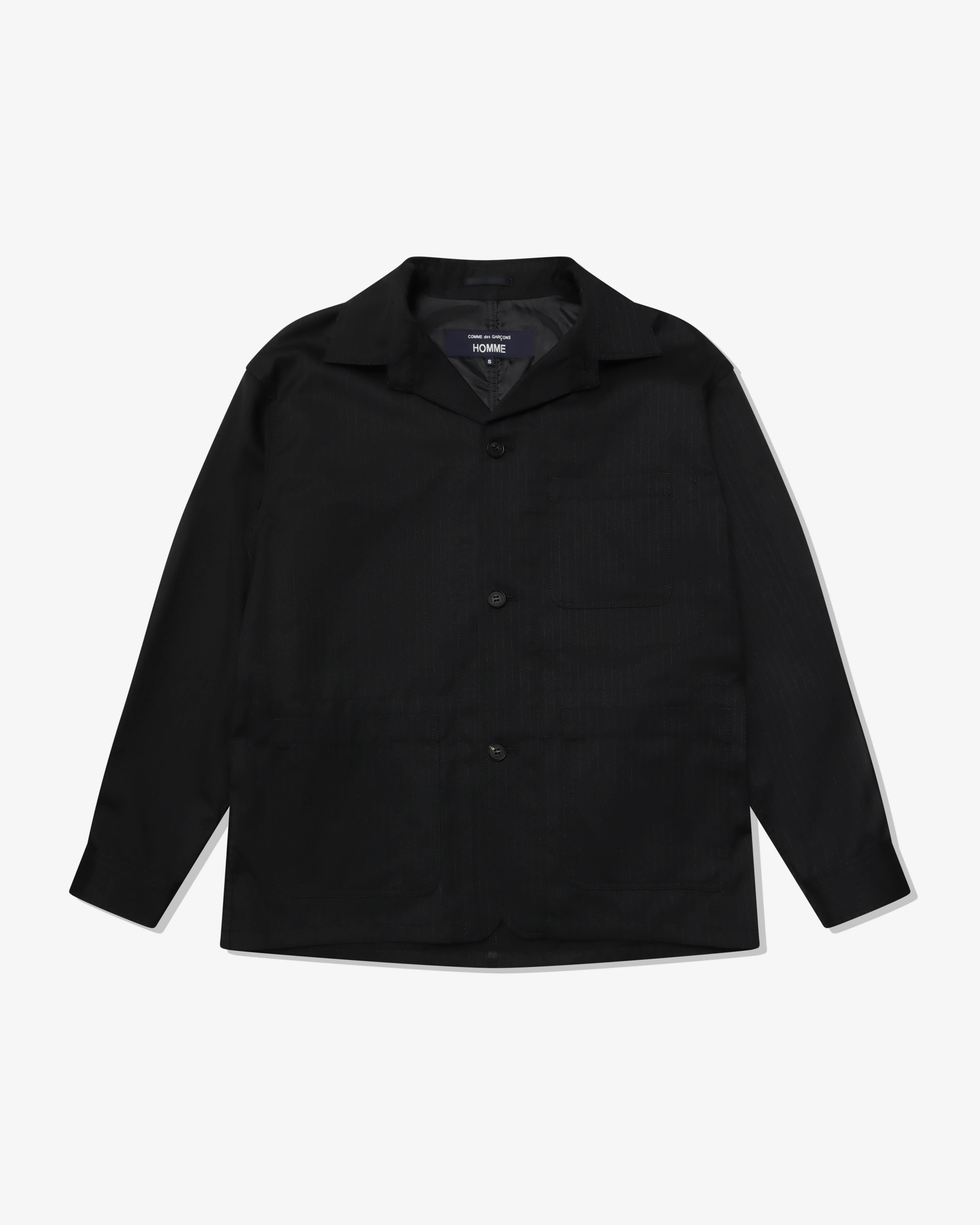 トップス comme des garcons homme Comme des Garcons PLAY Mens Zip-Up Sweatshirt – Extra Butter