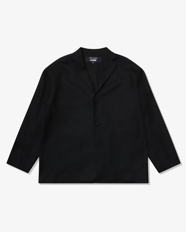 COMME des GARCONS HOMME - Wool Gabardine - (Black)