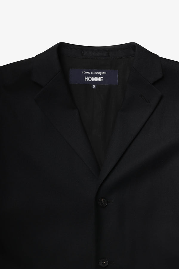 COMME des GARCONS HOMME - Wool Gabardine - (Black)