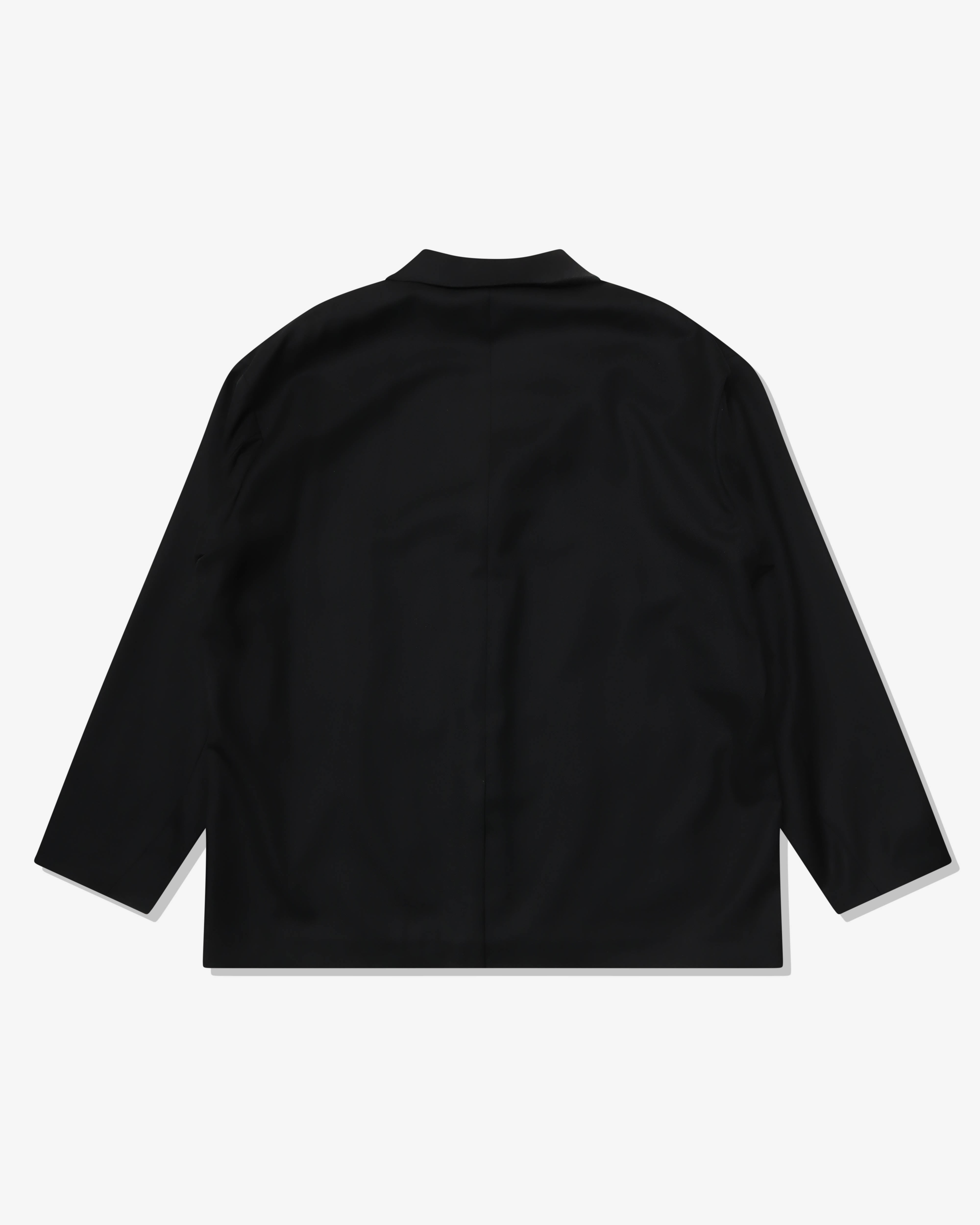 COMME des GARCONS HOMME: Wool Gabardine (Black) | DSMG E-SHOP