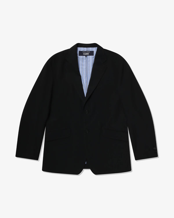 COMME des GARCONS HOMME - Wool Poplin - (Black)