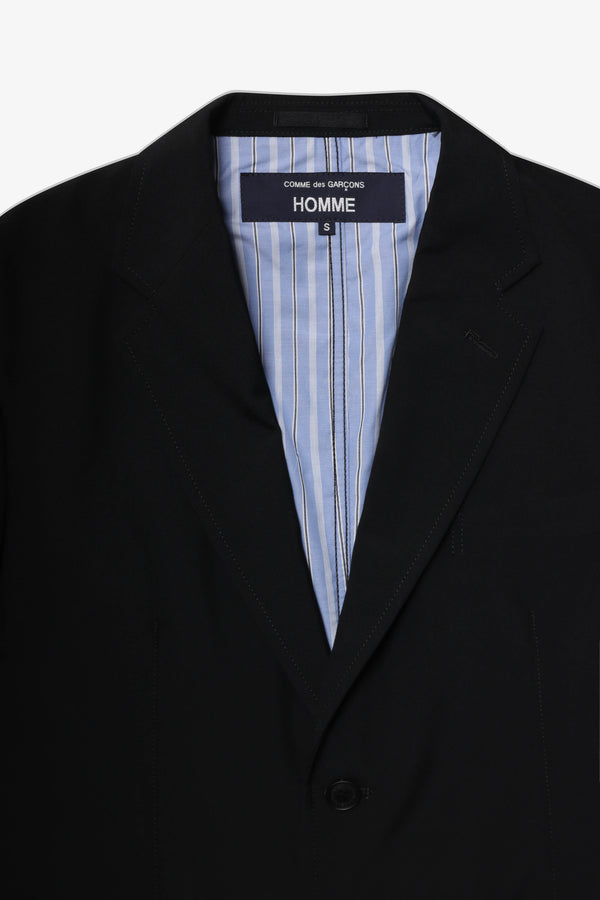 COMME des GARCONS HOMME - Wool Poplin - (Black)