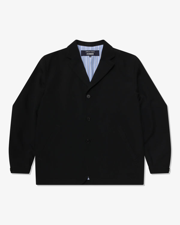 COMME des GARCONS HOMME - Wool Poplin - (Black)