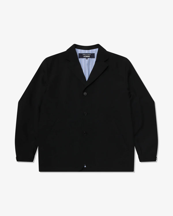 COMME des GARCONS HOMME - Wool Poplin - (Black)