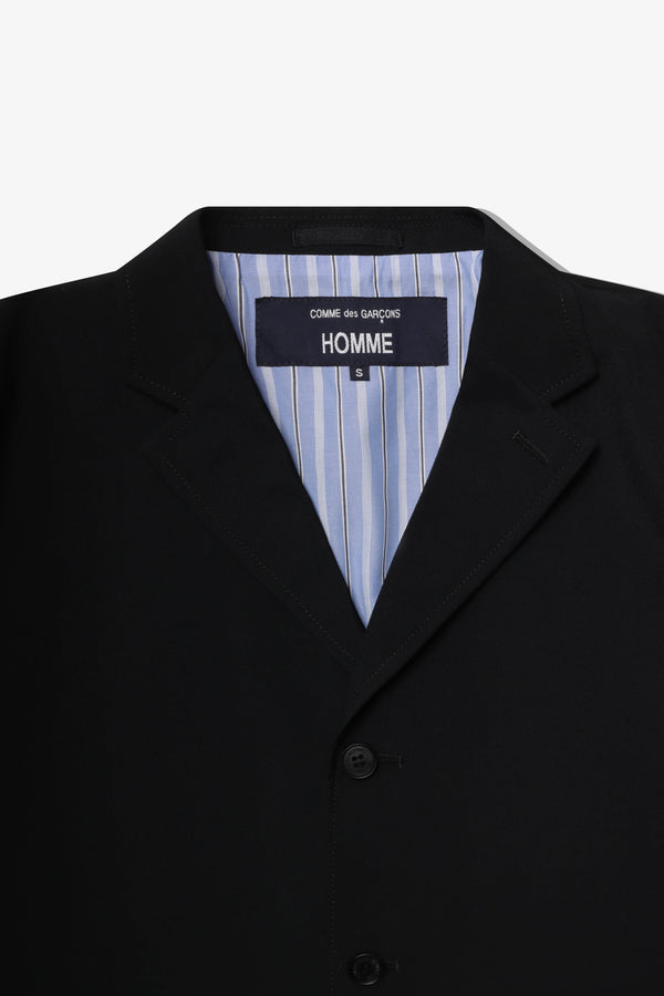 COMME des GARCONS HOMME - Wool Poplin - (Black)
