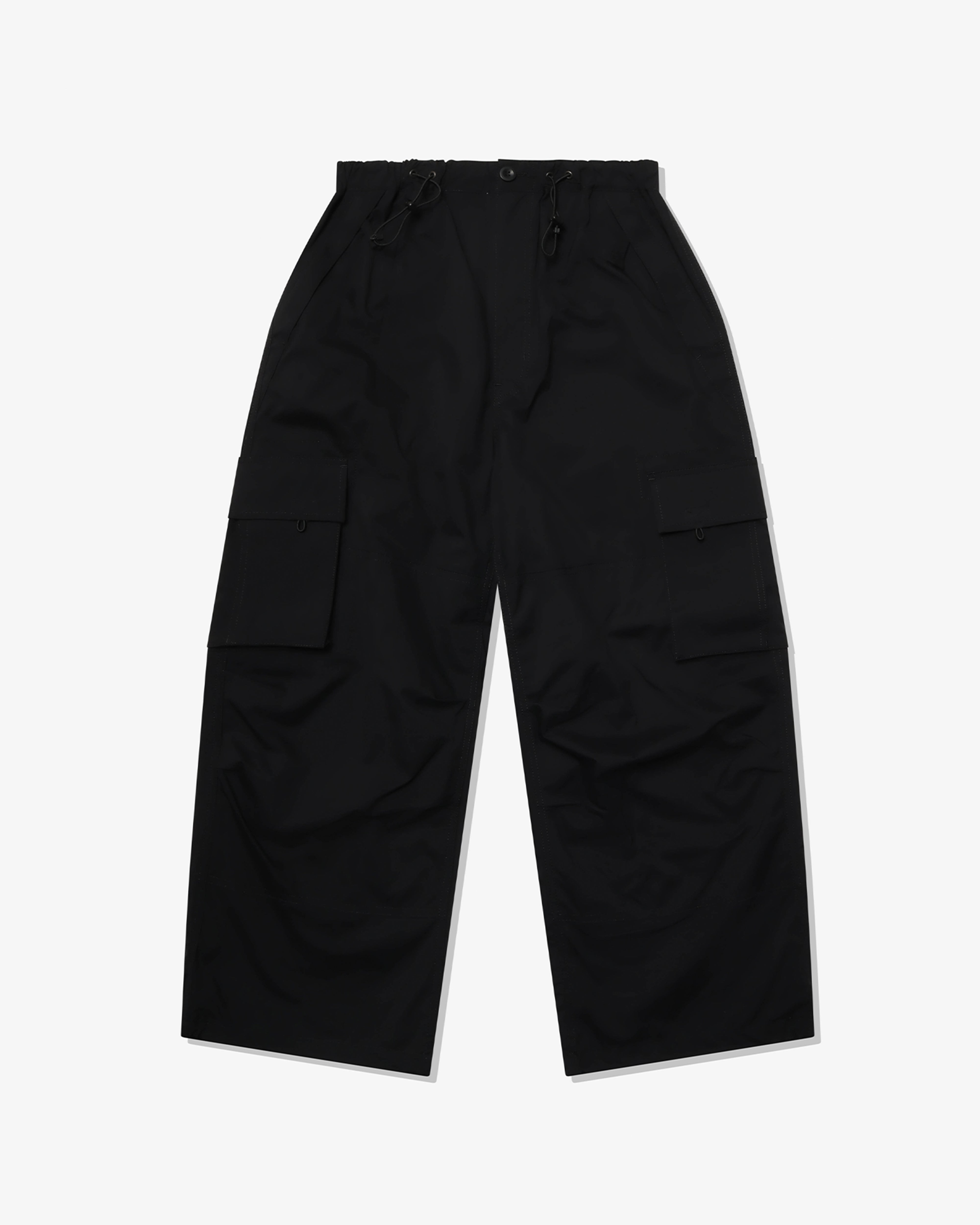 COMME des GARCONS HOMME: Nylon Taffeta Triple Layers (Black