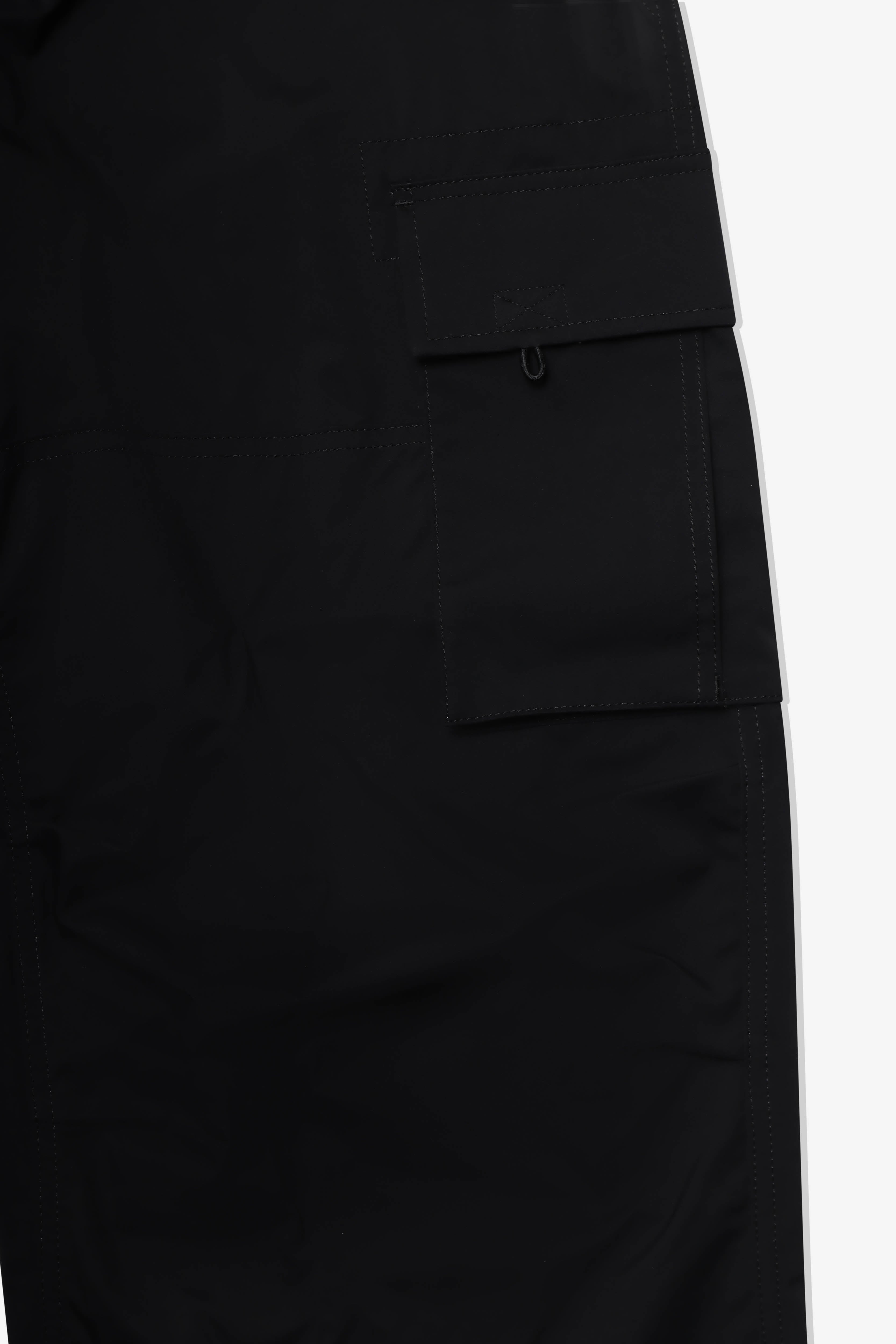COMME des GARCONS HOMME: Nylon Taffeta Triple Layers (Black