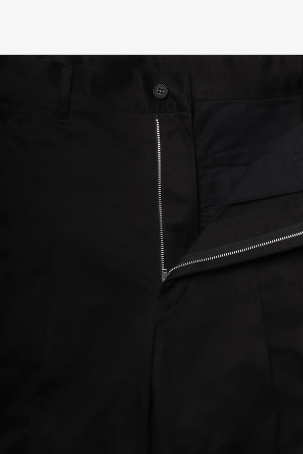 COMME des GARCONS HOMME - Cotton Chino Cloth - (Black)