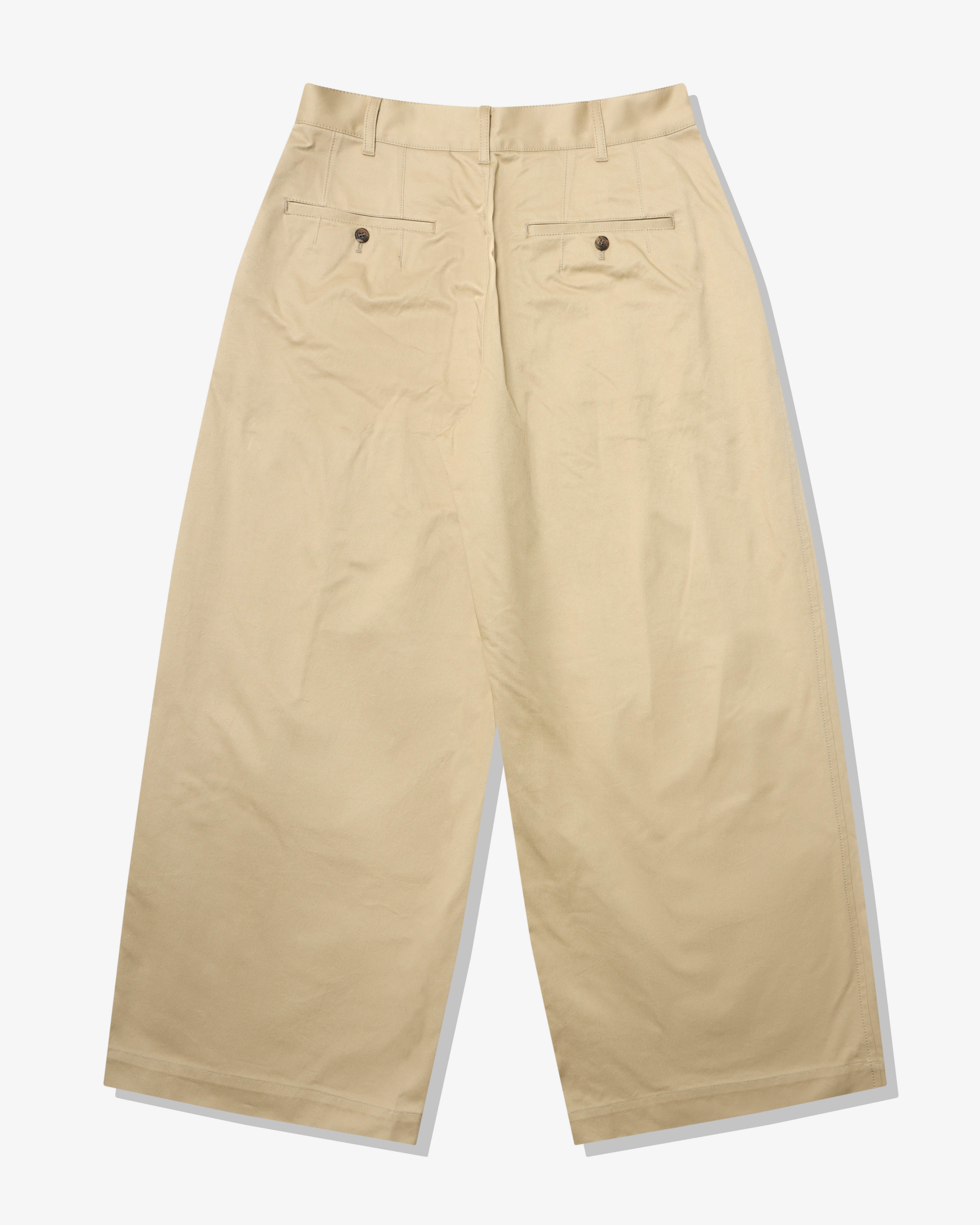 COMME des GARCONS HOMME: Cotton Chino Cloth (Brown) | DSMG E-SHOP