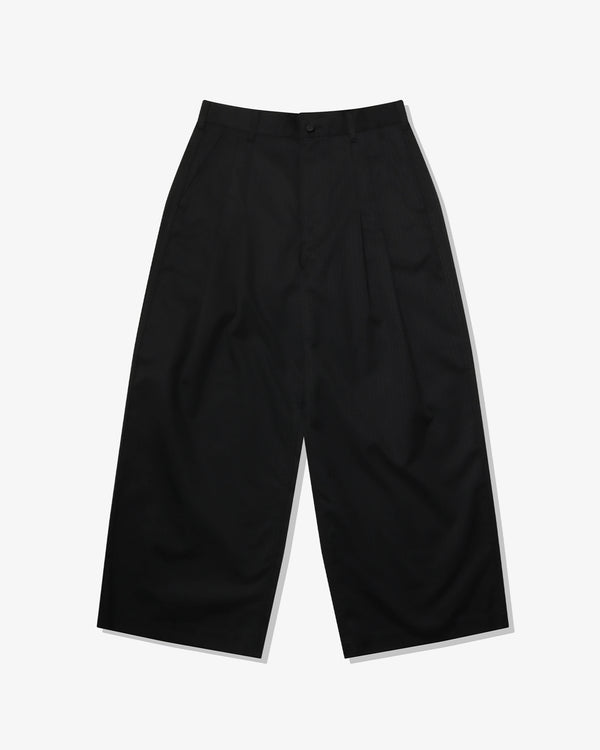 COMME des GARCONS HOMME - Polyester Wool Twill - (Black)