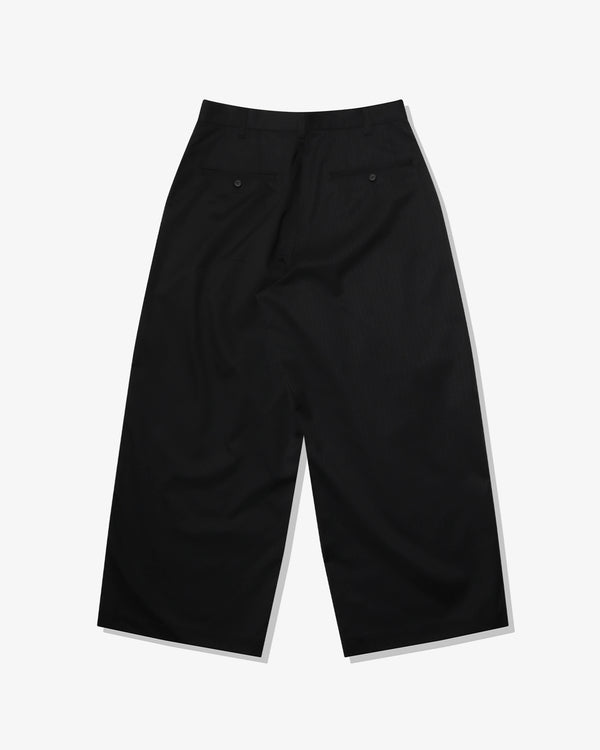 COMME des GARCONS HOMME - Polyester Wool Twill - (Black)