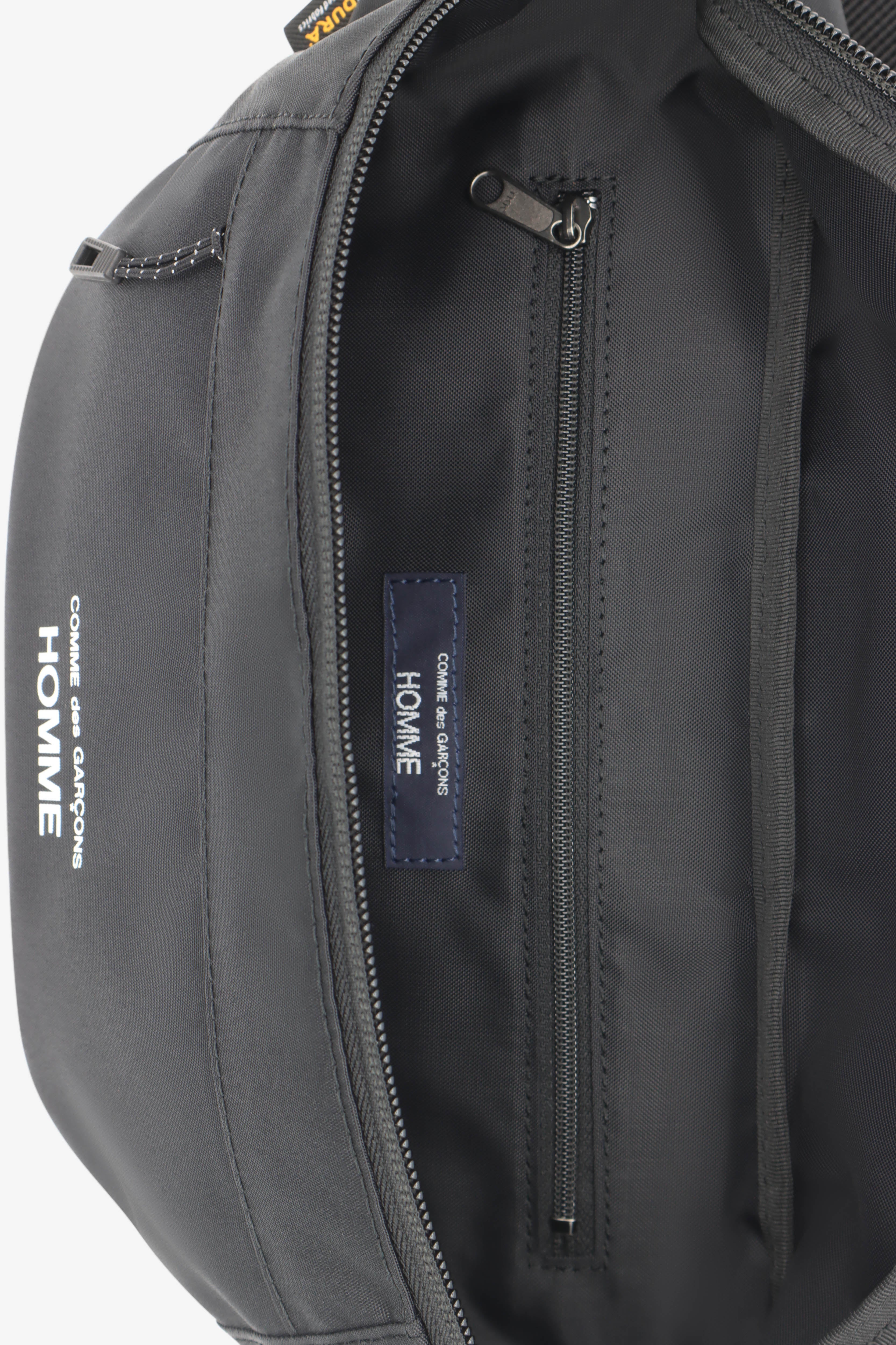 COMME des GARCONS HOMME: Polyester Corduroy (Black) | DSMG E-SHOP