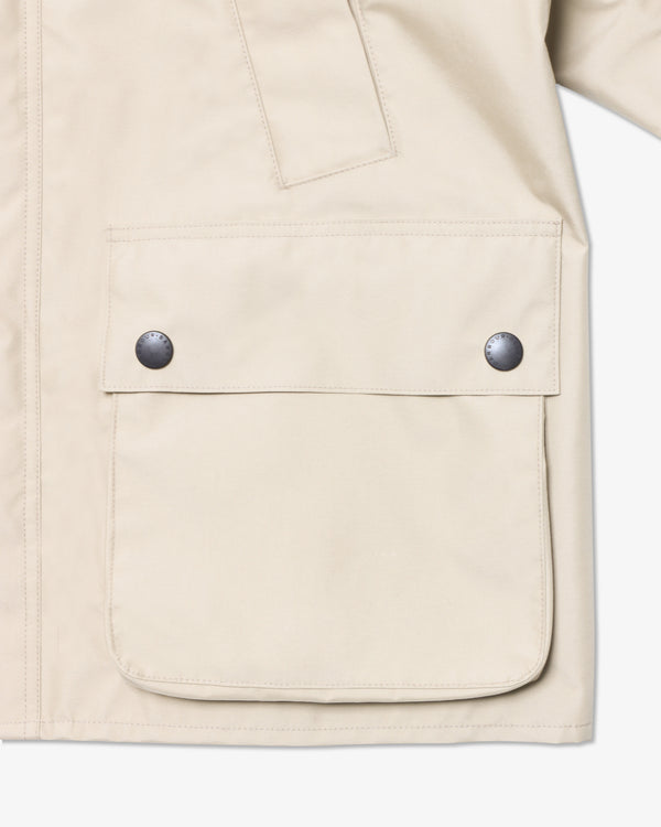 JUNYA WATANABE MAN - Nylon Polyurethane Laminated X Cotton Corduroybarbour W Name - (Beige X Brown)