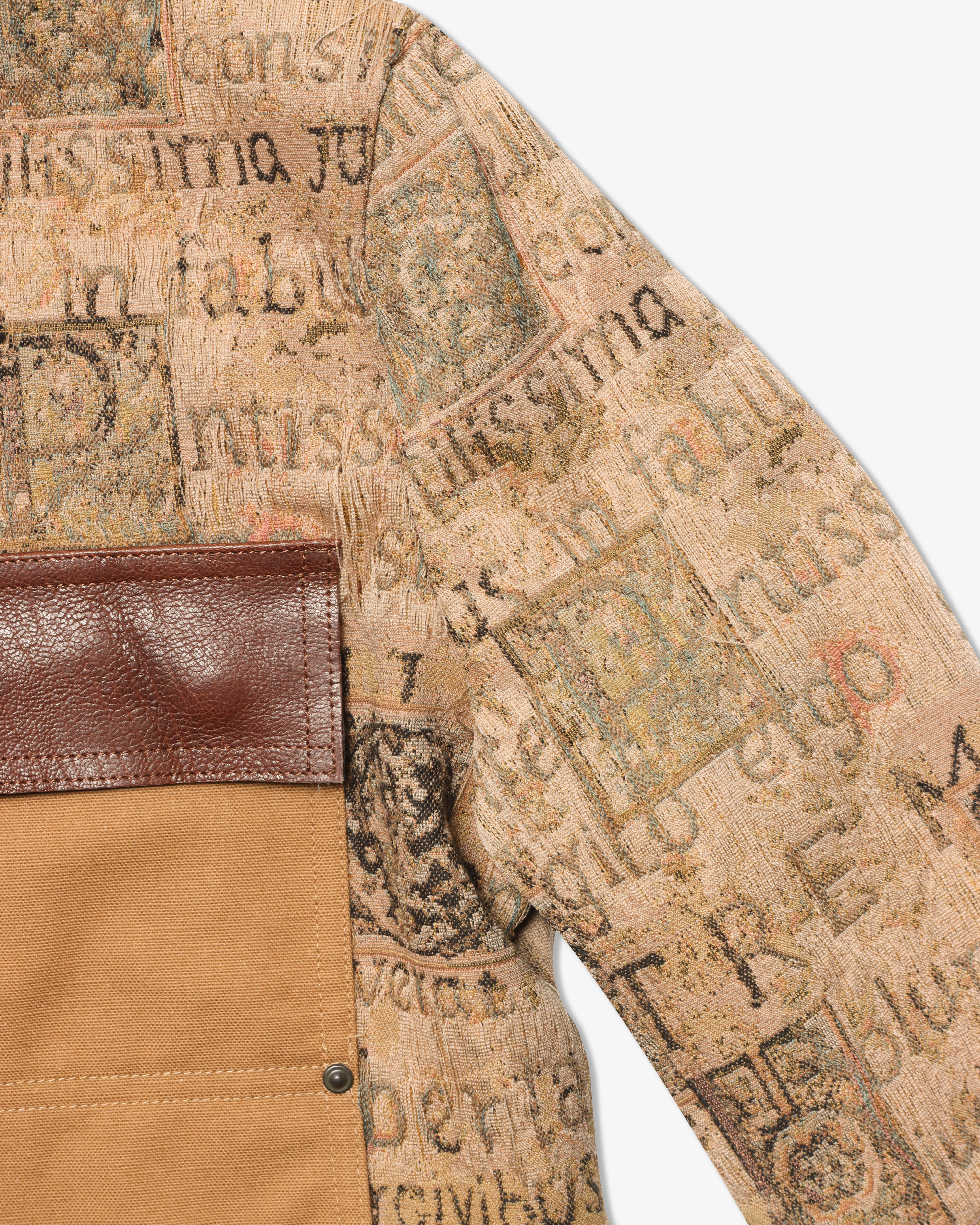 JUNYA WATANABE MAN: Polyester Cotton Gobelin Weave X Cotton Duck