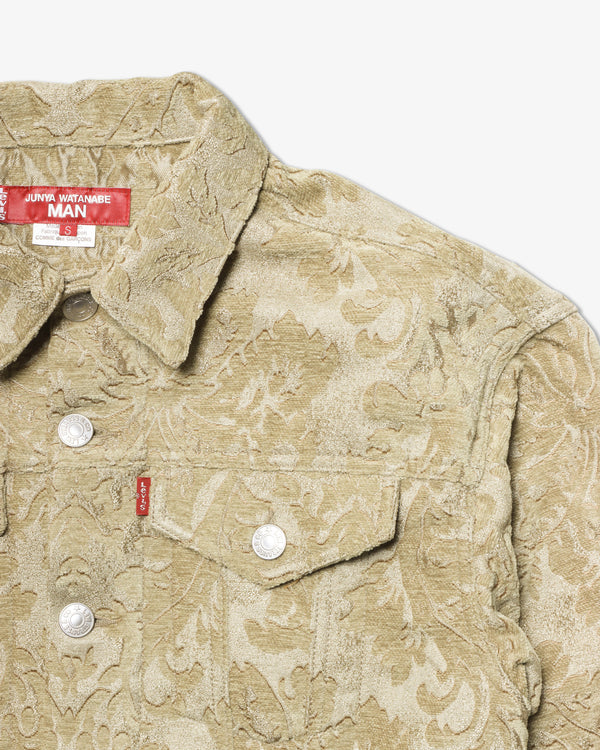 JUNYA WATANABE MAN - Polyester Pile Damask Levi'S W Name - (Beige)