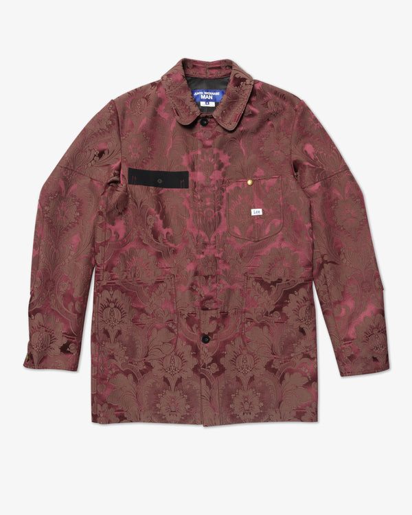 JUNYA WATANABE MAN - Polyester Damasklee W Name - (Burgundy)