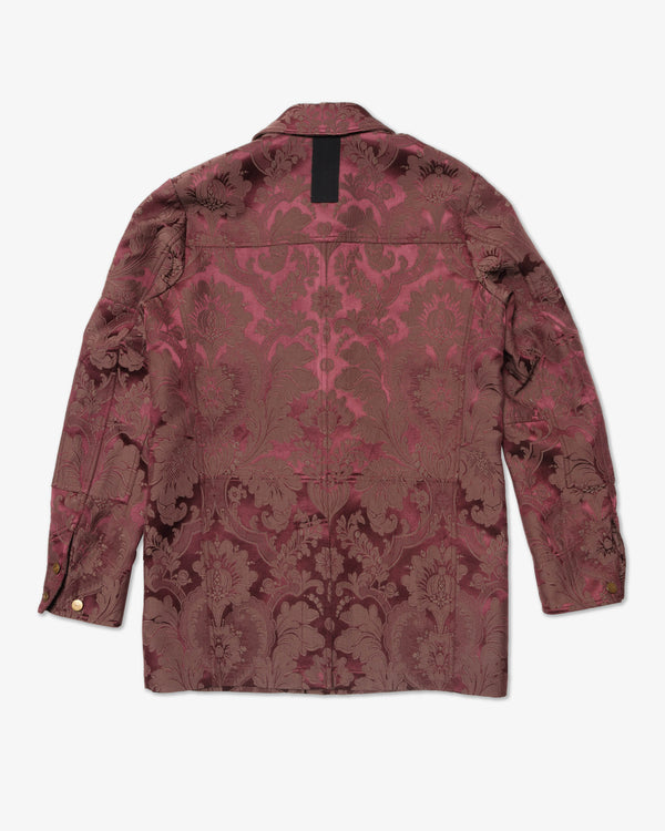 JUNYA WATANABE MAN - Polyester Damasklee W Name - (Burgundy)