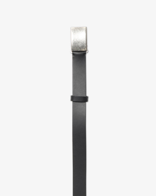 COMME des GARCONS HOMME - Steer Oil Smooth <30Mm> - (Black)