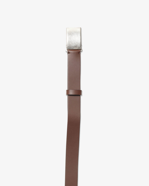 COMME des GARCONS HOMME - Steer Oil Smooth <30mm> - (Brown)