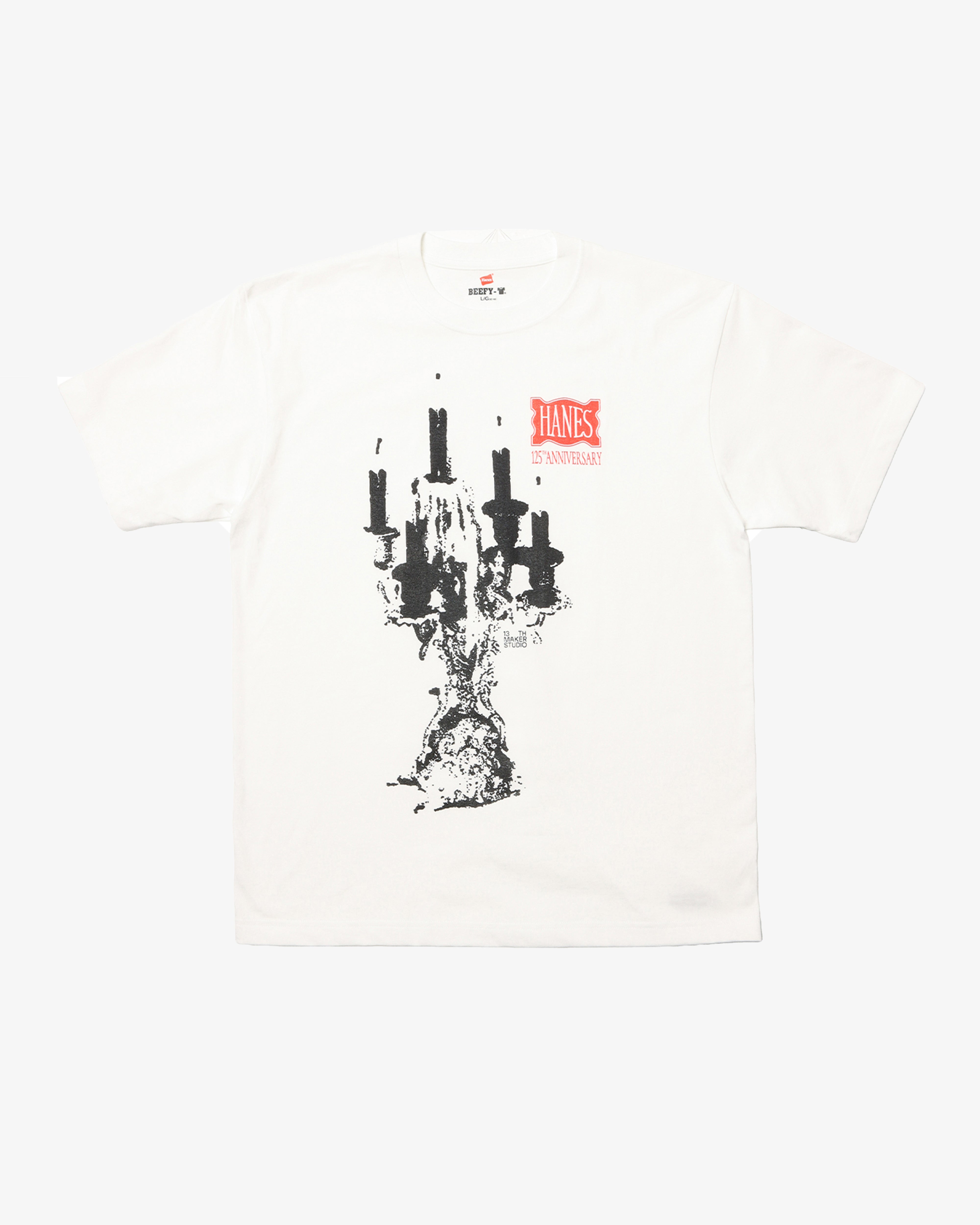 HANES: Hanes Beefy Tee X 13th Maker DSM (White) | DSMG E-SHOP