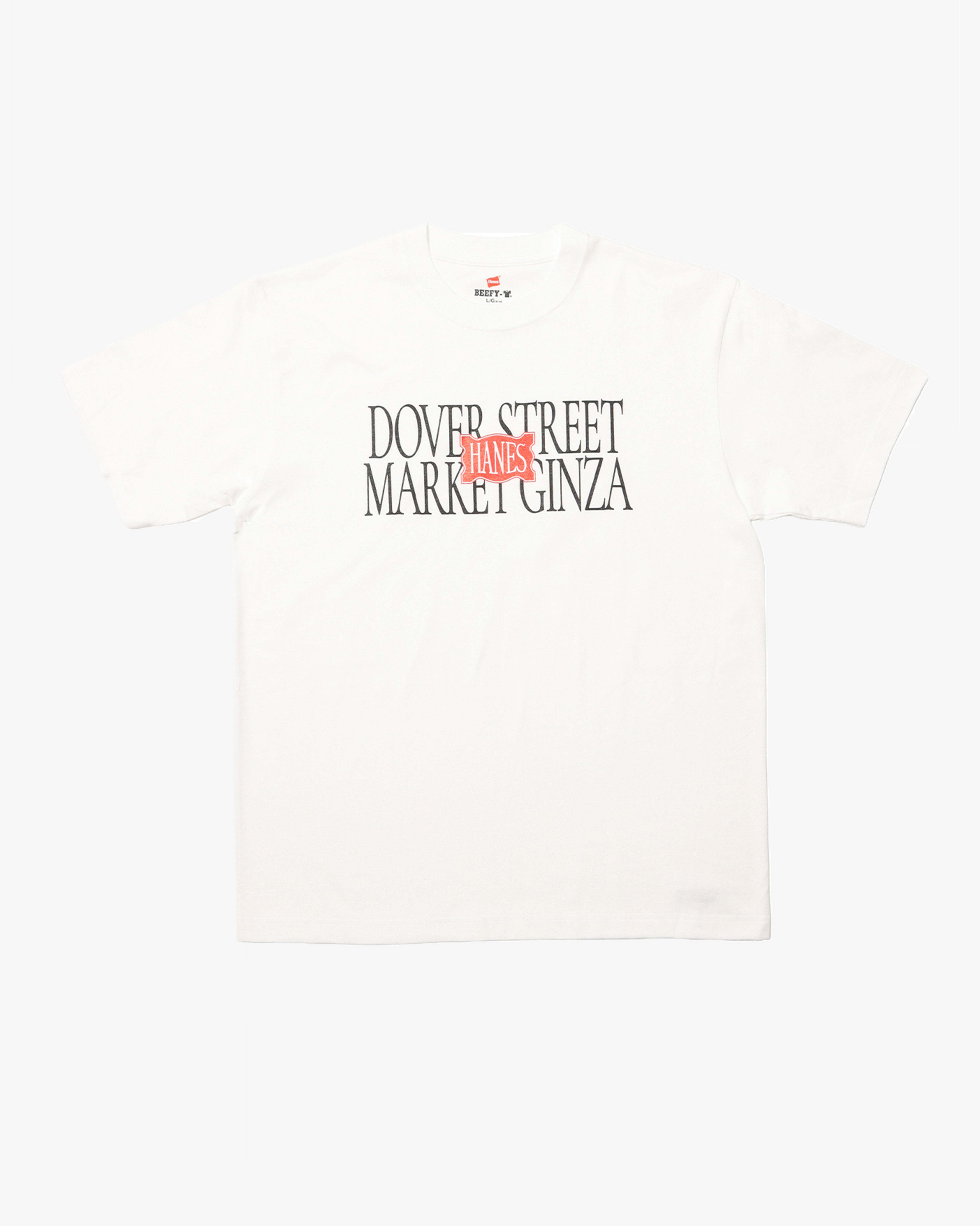 HANES: Hanes Beefy Tee X DSM (White) | DSMG E-SHOP
