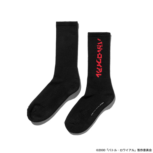 WEBER - [Battle Royale × Weber] Socks - (Black)