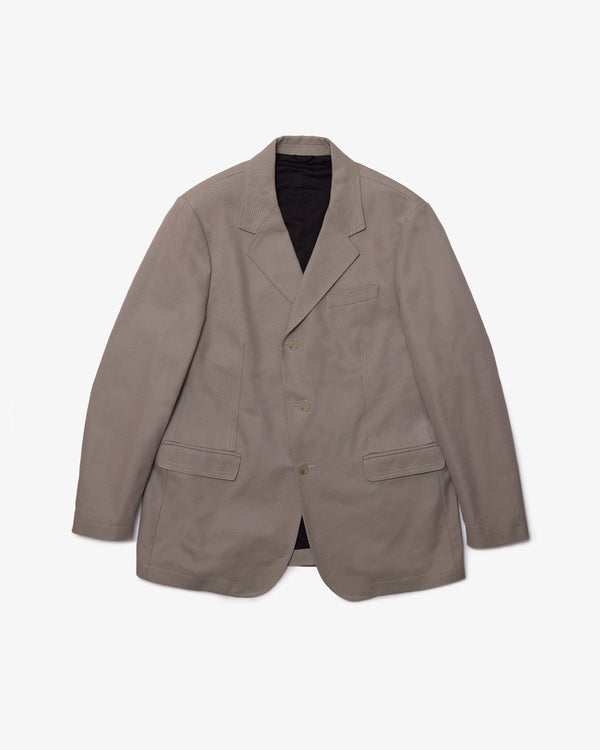 RAF SIMONS - Boxy Cotton Blazer - (0081)