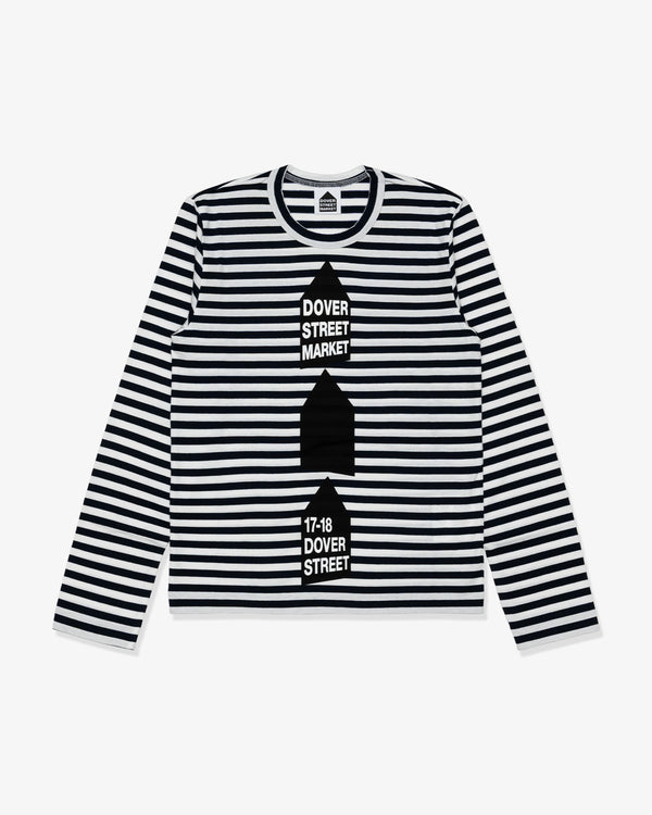 DSM SP - Hut Long Tee - (Stripe)