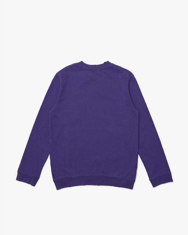 RAF SIMONS - Destroyed Crewneck Sweater Gir - (0050)