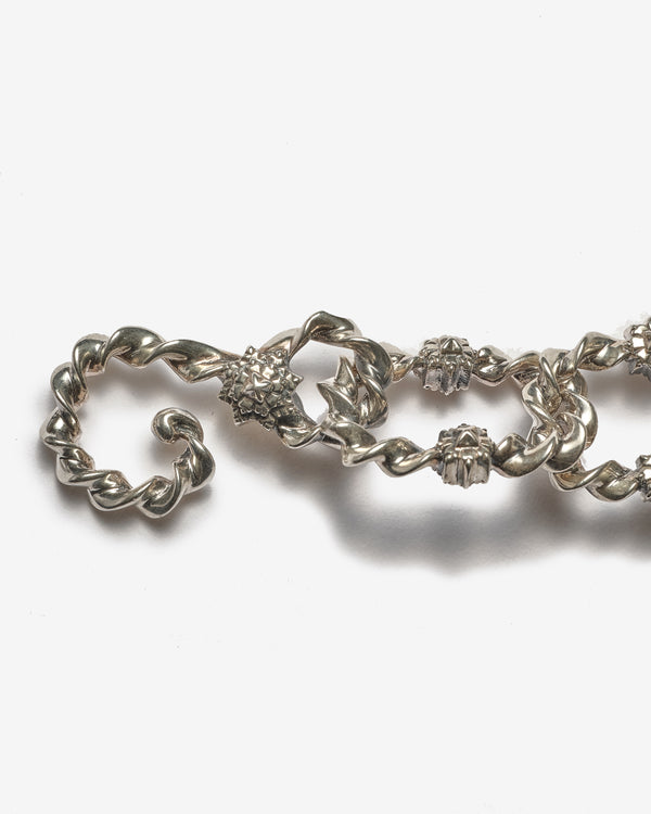 NATURAL INSTINCT - Twist Angle Chain Necklace 58C - (Svr)