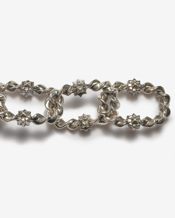 NATURAL INSTINCT - Twist Angle Chain Necklace 58C - (Svr)