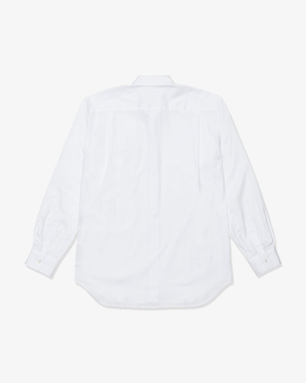 CDG SHIRT FOREVER - Cotton Oxford - (WHITE)