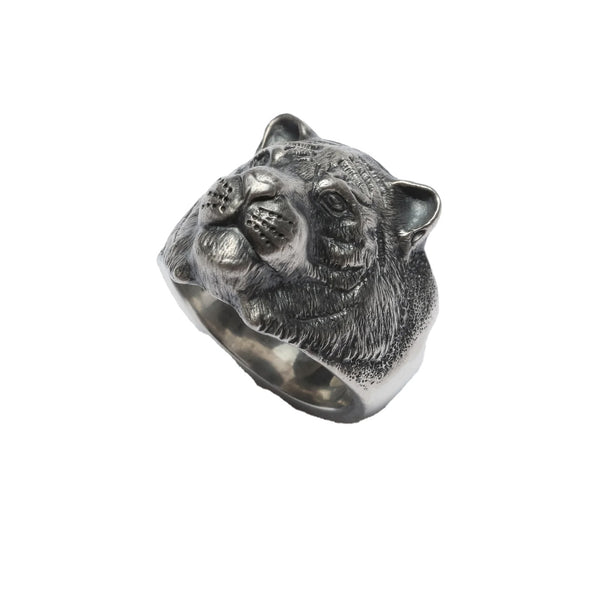 DOG STATE - TIGER RING - (Silver)