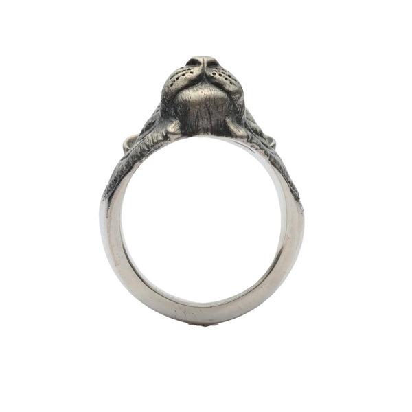DOG STATE - TIGER RING - (Silver)
