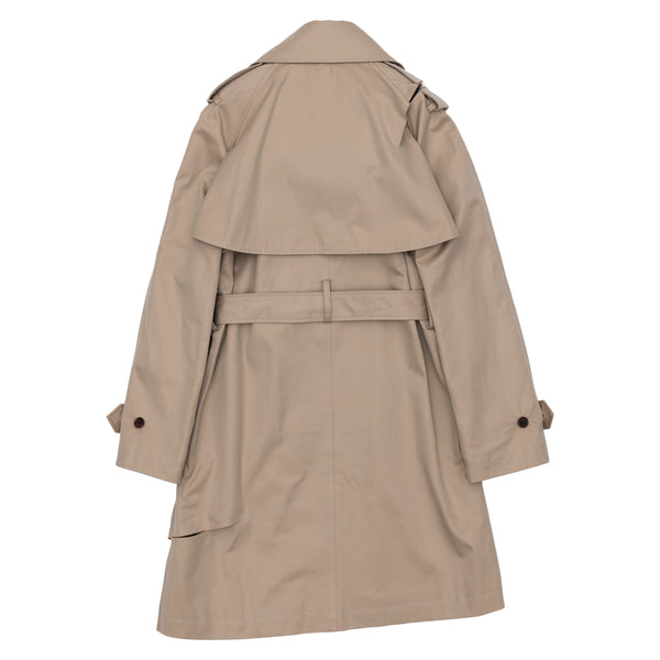 UNDERCOVER - Slash Trench Coat With Corsage (Beige)